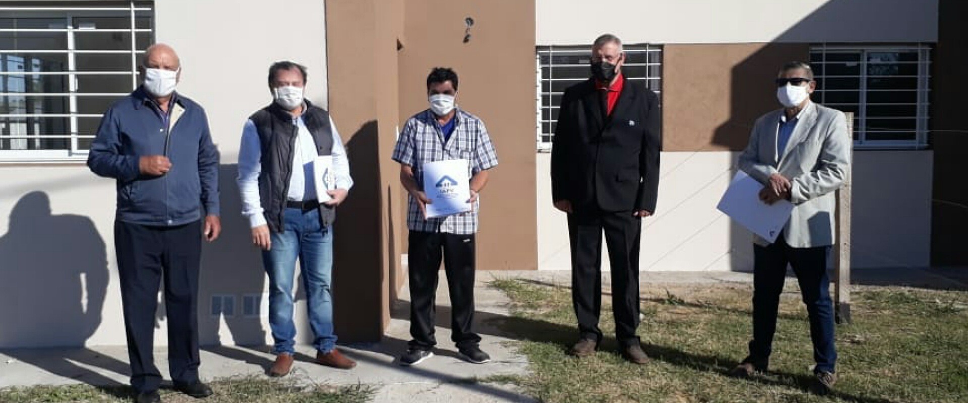 Nuevas familias de Las Moscas cuentan con sus casas propias
