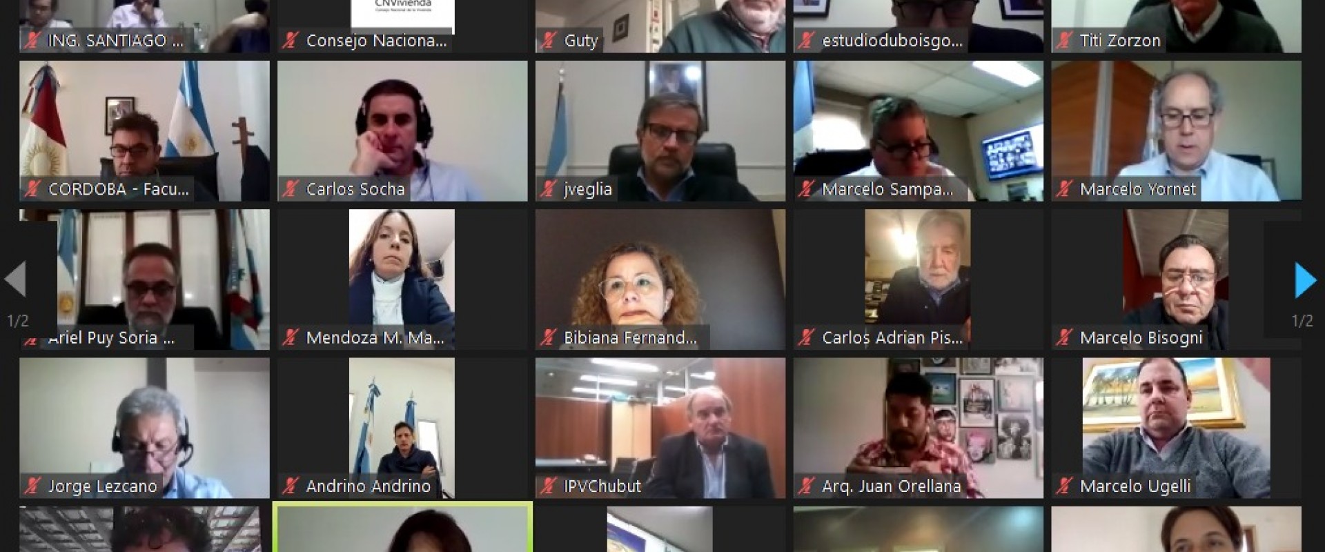 Entre Ríos participó de reunión del  Consejo Nacional de la Vivienda