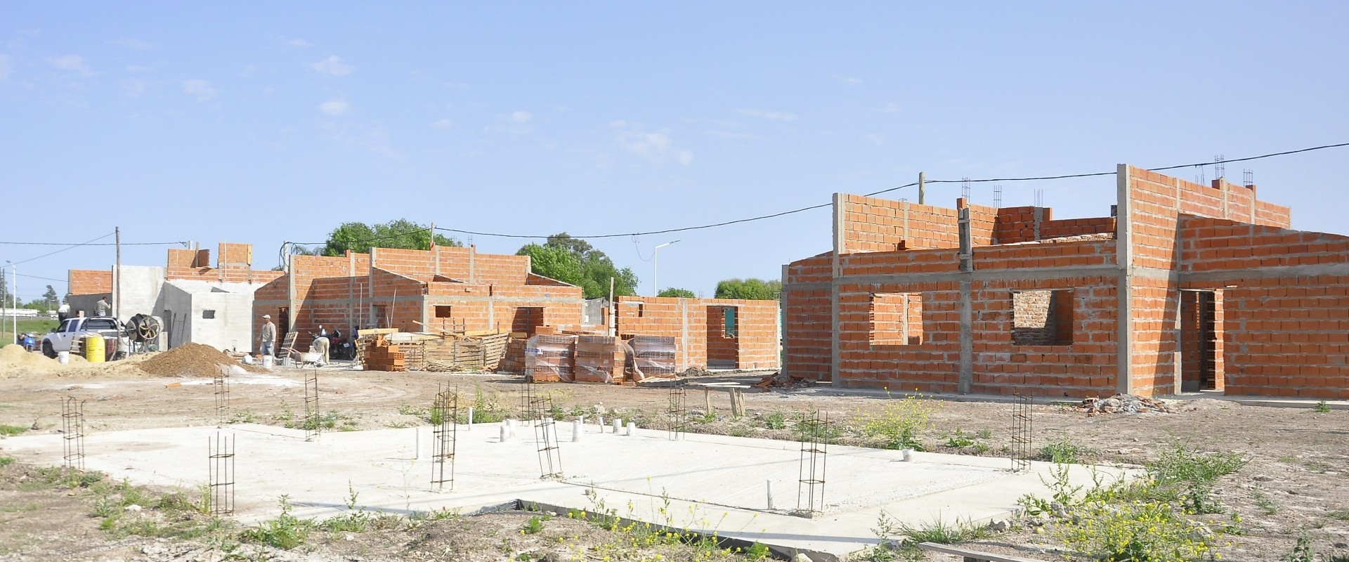 Con recursos provinciales se construyen viviendas en otras cinco localidades entrerrianas