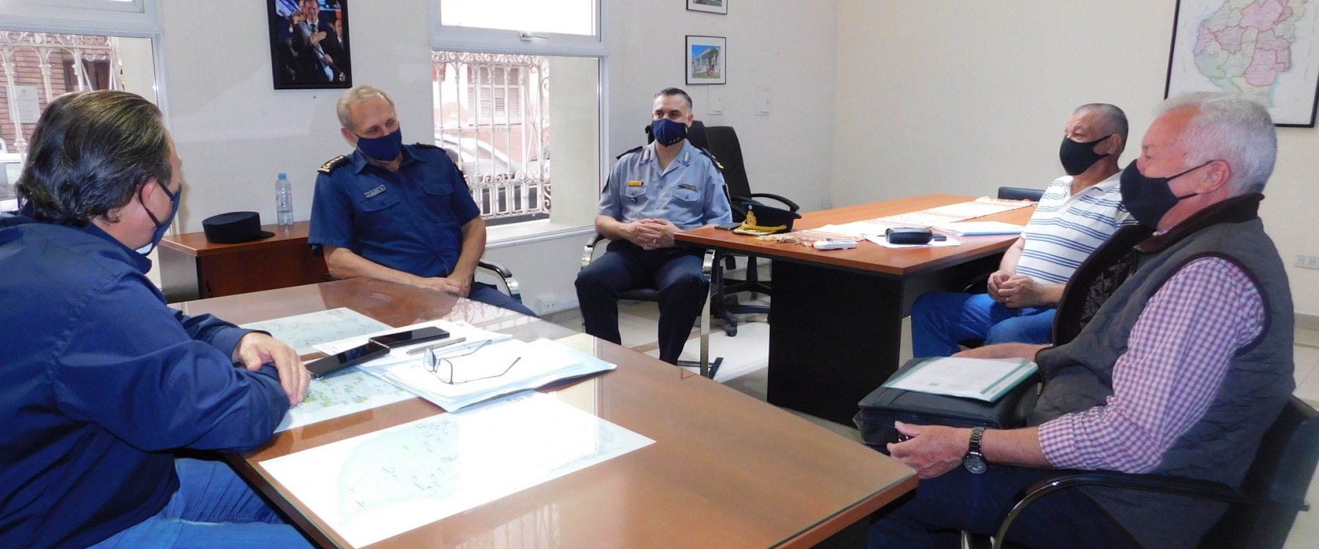 Trabajan en nuevas viviendas  para el personal policial
