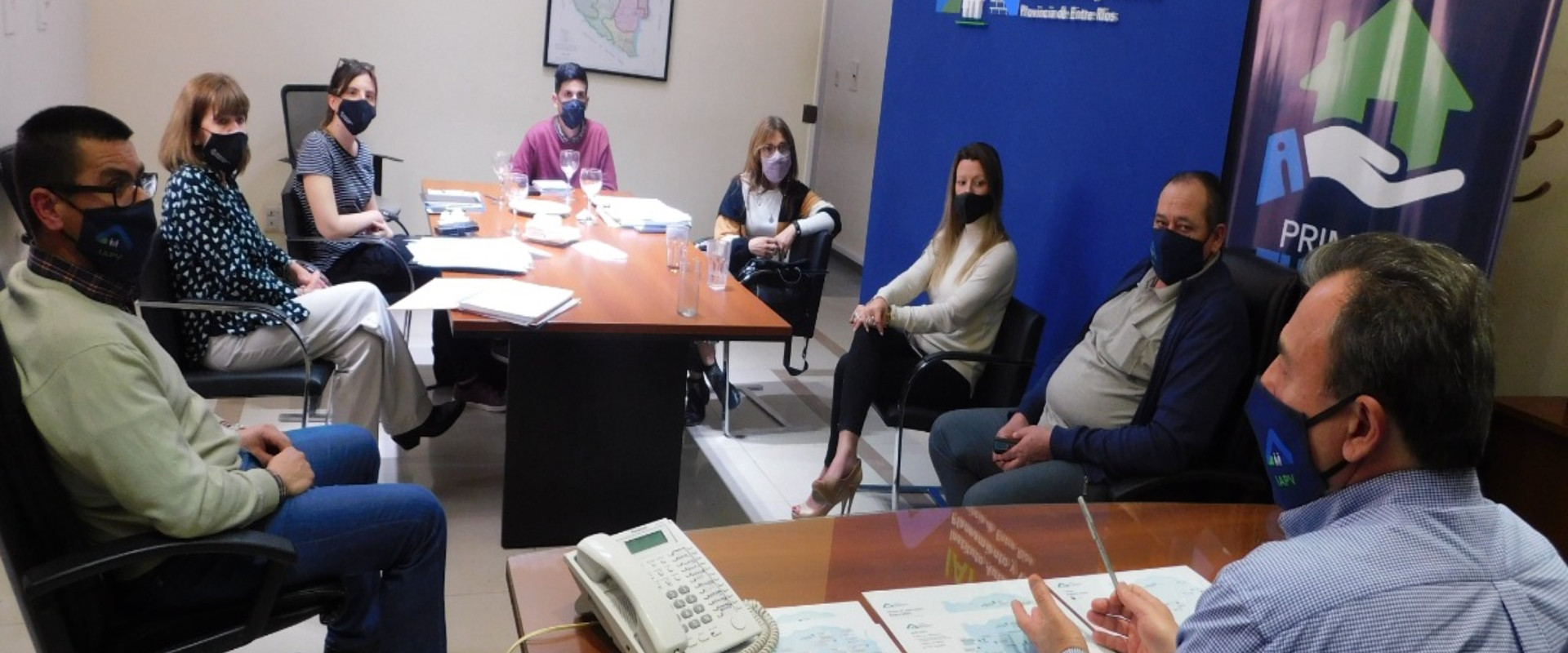 Evaluaron la marcha del Programa Casa Propia-Construir Futuro