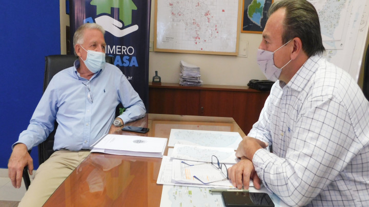 La provincia trabaja en soluciones habitacionales para Federación, Diamante, Tala e Islas