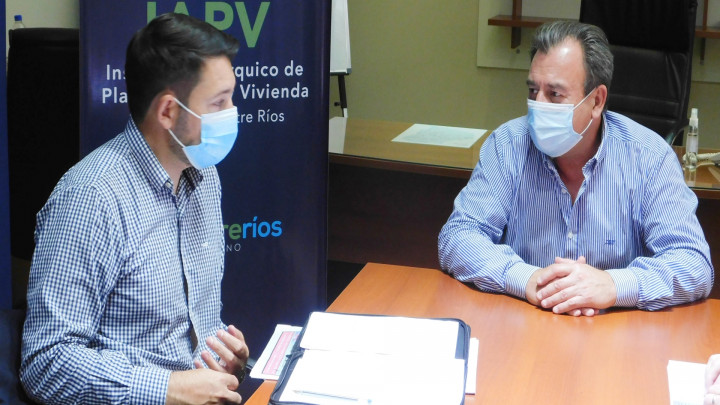 Evaluaron los proyectos habitacionales para Aldea San Antonio