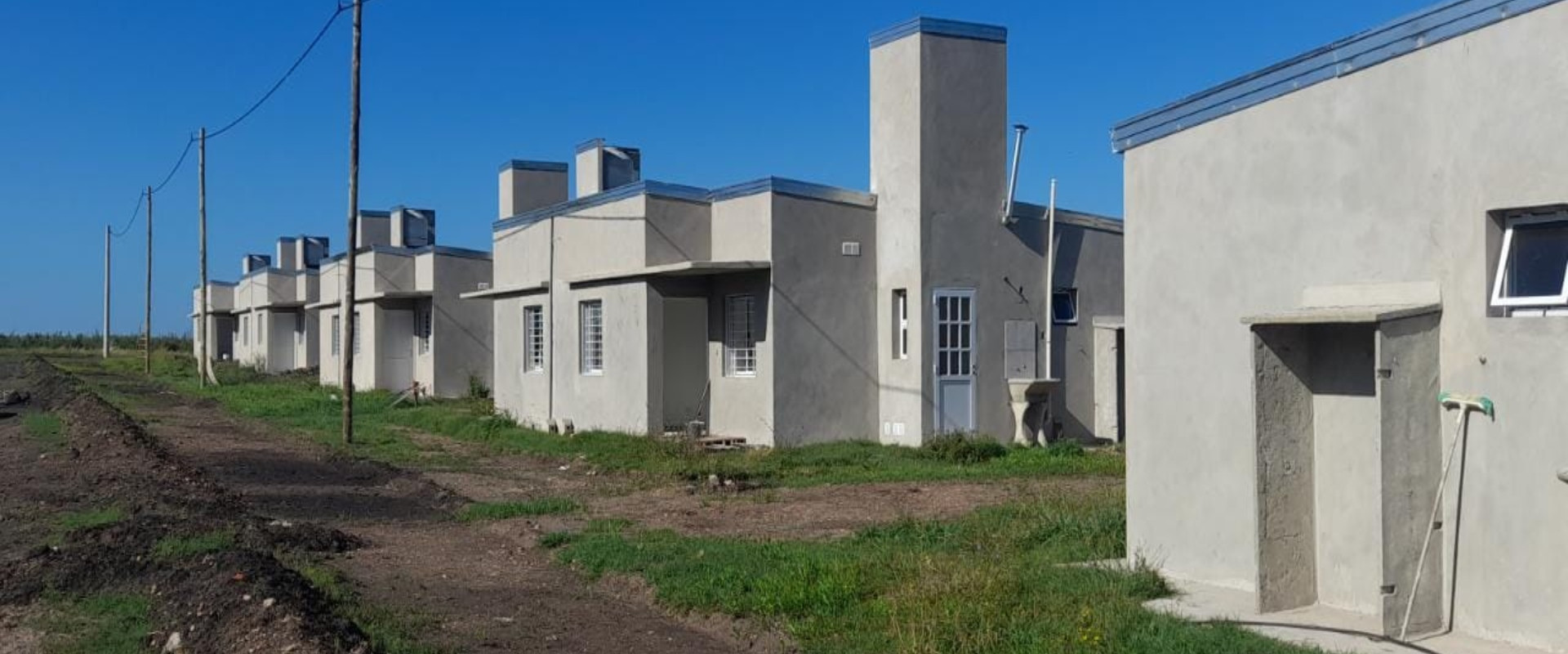 Se construyen 90 viviendas con fondos provinciales en cinco localidades