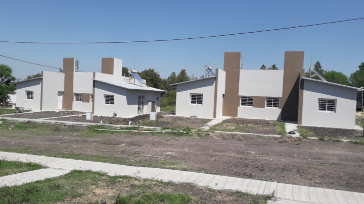En 10 localidades se construyen 130 viviendas con fondos provinciales