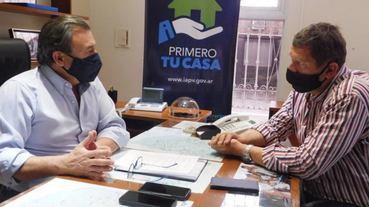 Evaluaron los proyectos habitacionales con financiamiento nacional y provincial en Concordia
