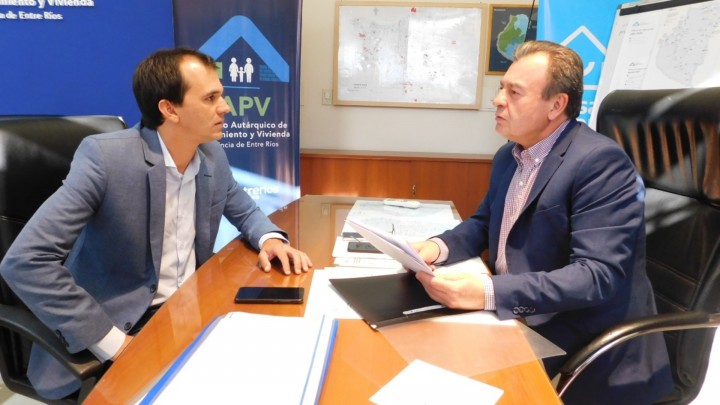 Ejecutarán nuevas viviendas con fondos nacionales y provinciales en  San Justo y Ramírez