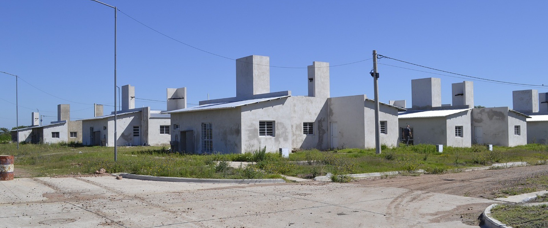 Presentan gran avance las 40 viviendas reactivadas en Urdinarrain