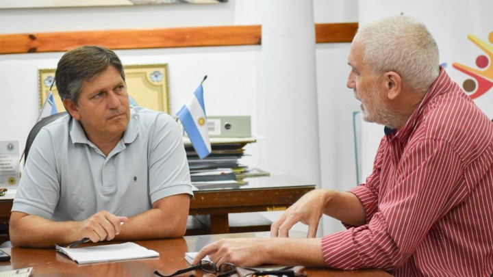 Reunión de trabajo entre el IAPV y el municipio de Basavilbaso