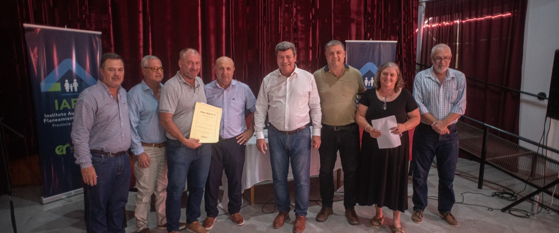 La provincia entregó 48 escrituras a familias de General Galarza