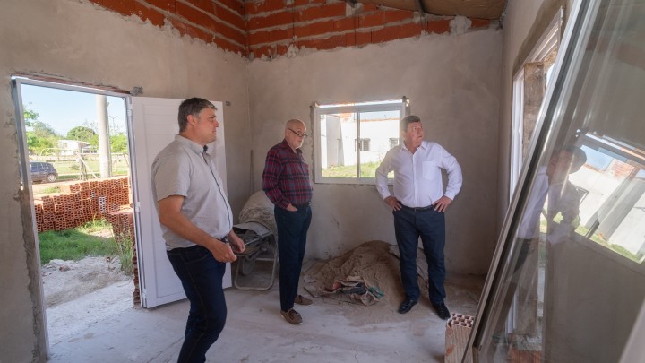 Avanzan las 18 viviendas en Chajarí financiadas por la provincia