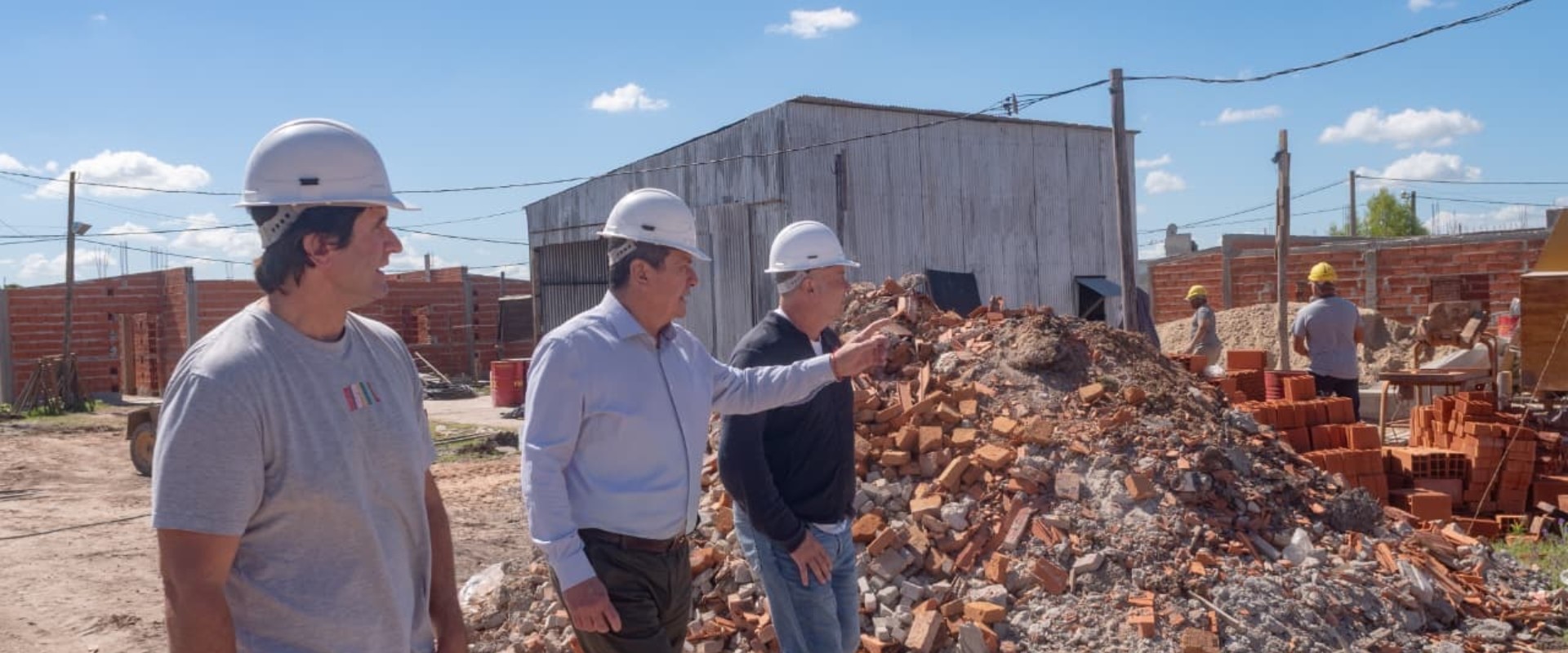 Se ejecutan 99 viviendas con fondos provinciales en el departamento Gualeguaychú