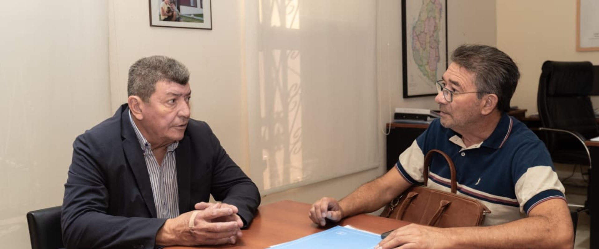 El IAPV mantuvo encuentros con legisladores para abordar la situaci&oacute;n habitacional en distintos departamentos