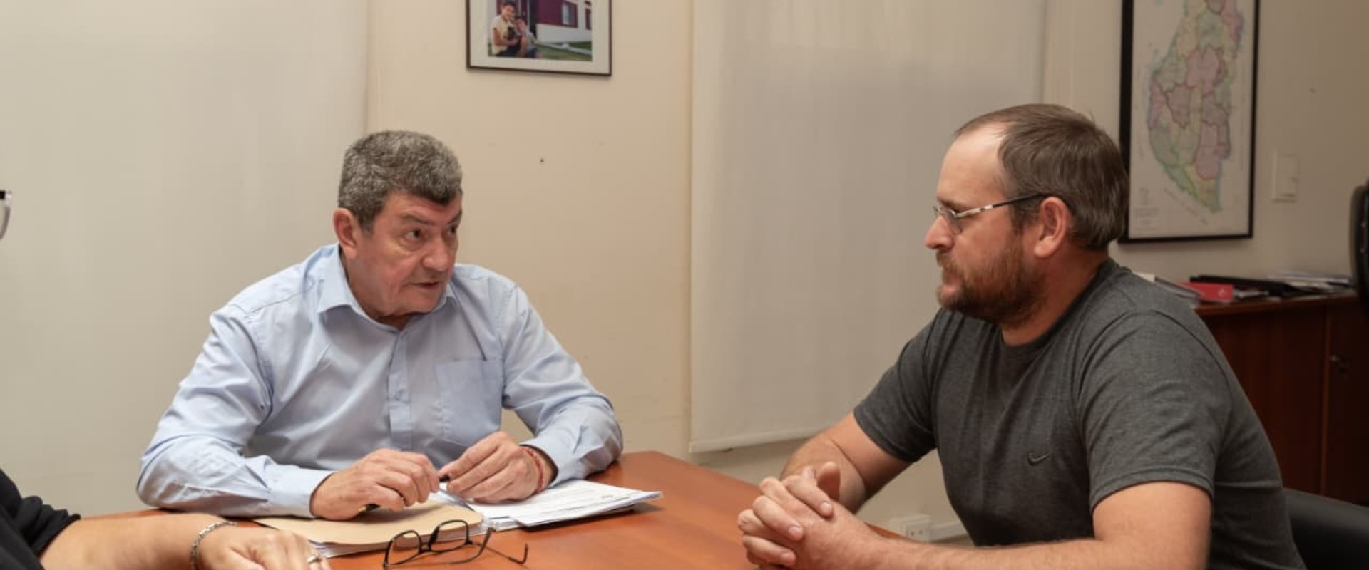 Trabajan en la regularizaci&oacute;n dominial en Arroyo Burgos