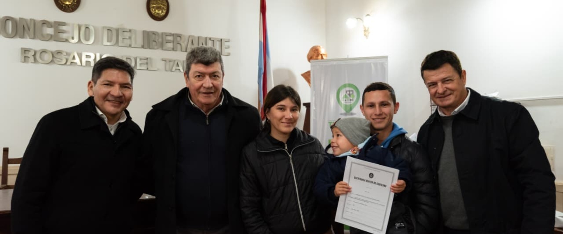 Se entregaron 109 escrituras de viviendas en Rosario del Tala, Gobernador Mansilla y Las Guachas