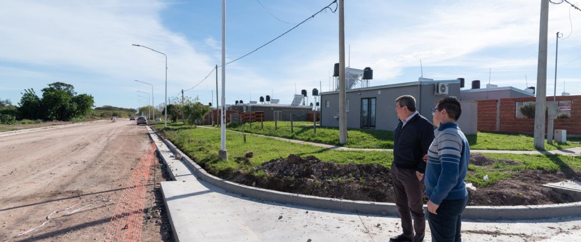 Avanzan las obras de infraestructura en el barrio Humedales del Oeste en Paran&aacute;