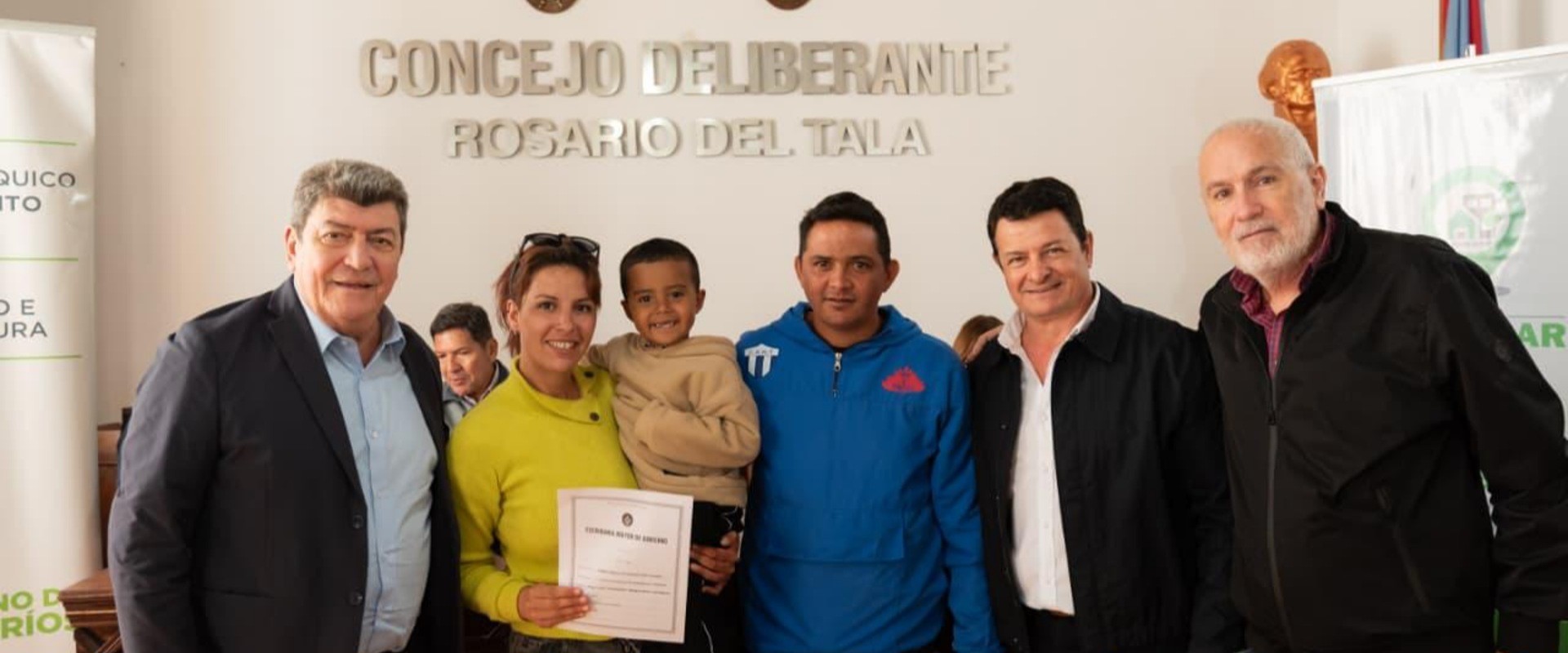 Familias de Rosario del Tala contar&aacute;n con las escrituras de sus viviendas sociales